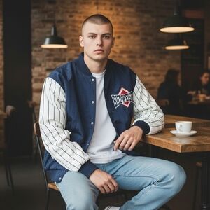 Vintage USA Budweiser Sports Jacket